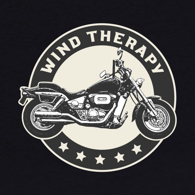 Wind Therapy Motorcycle by Dingo Graphics